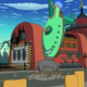 Illustration for article titled Futurama celebrates the holidays with Al Gore, global Armageddon and oil-wrestling robots